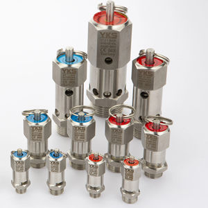 Válvula de Seguridad de Acero Inoxidable con Certificación CE |   Conexión de 1/8″ |   Presión de 0.1 a 1.9 bar |   316L |   Válvula de Alivio de Presión - Product Image 1