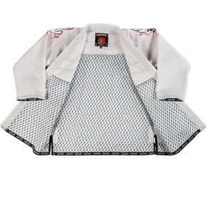 Empresa de fabricación BJJ Gi bordada personalizada de 500GSM en Pakistán para ropa de artes marciales y uniformes BJJ - Product Image 4