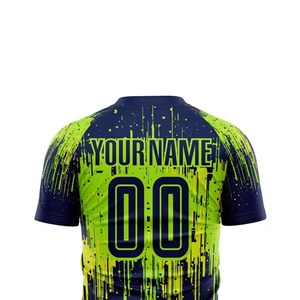 Maillot de football pour hommes le plus vendu, fabriqué dans les meilleurs matériaux, maillot de football personnalisé, couleur personnalisée, maillot de football pour hommes avec personnalisation complète - Product Image 6