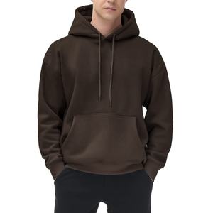 Venta al por mayor de peso pesado de alta calidad 100% algodón ecológico polar sudaderas con capucha de invierno para los hombres de manga larga Ultra suave - Product Image 5