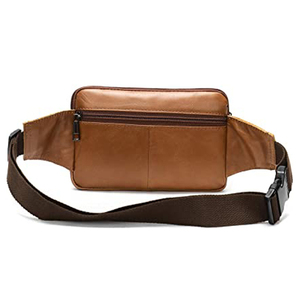 2025 Luxury Leather Fanny Pack Customizable Design High Quality Craftsmanship Unisex Crossbody Belt <b>Bag</b> <b>for</b> Outdoor <b>Men</b> & Women - Product Image 3