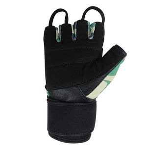 Precio al por mayor, ligero, transpirable, levantamiento de pesas, Fitness, cuero genuino, gimnasio, guantes de entrenamiento para levantamiento de pesas pesado - Product Image 4