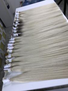 Extensiones de cabello humano vietnamita a granel Doble dibujado HD Encaje Rizo de onda de cuerpo recto en color rubio Estilo de onda de agua - Product Image 3