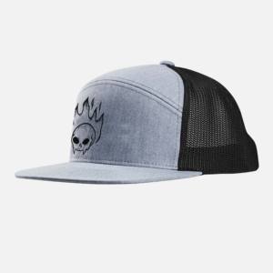 Sombrero de camionero con diseño de logotipo personalizado clásico, sombrero de malla de verano con correa Snapback ajustable, sombrero de camionero, logotipo personalizado para adultos - Product Image 2