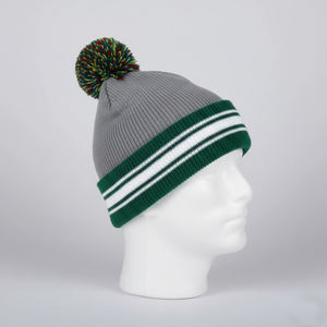 Gorro de lana acrílica unisex personalizado OEM, gorro de invierno tejido cálido, oferta de otoño-invierno, venta al por mayor, precio económico, jacquard OEM - Product Image 3