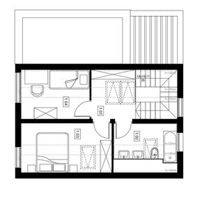 Cómoda casa completamente lista prefabricada ensamblada por módulos diseño moderno DNUGROB - Product Image 3