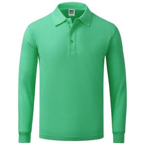 เสื้อโปโลแขนยาวผู้ชายแฟชั่นฤดูร้อนสไตล์เกาหลีเสื้อยืดครึ่งแขนลำลองลายทางปักโลโก้ - Product Image 3