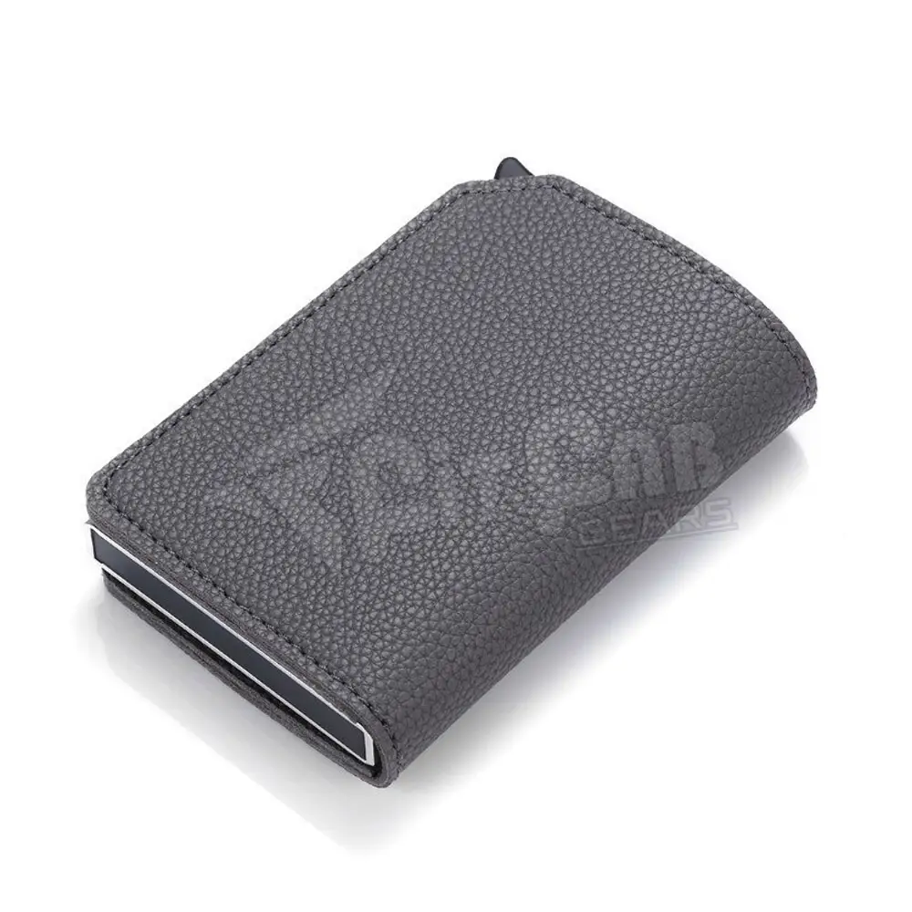 2022 Leather wallet customize Leather Colors Combined Compact Size Full Grain Slim Leather Card Holder Wallet