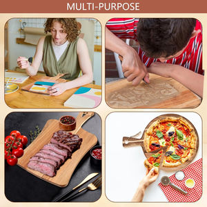 Tabla de Cortar de Madera de Nuevo Diseño con Asa para Cocina, Restaurante y Hotel, Tabla de Cortar a Precio Económico al por Mayor - Product Image 5