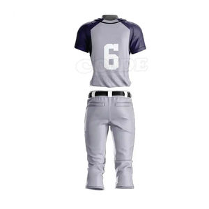2025 uniforme de béisbol al por mayor nueva llegada de alta calidad de béisbol hecho a medida 100% poliéster uniforme de béisbol tendencia - Product Image 2