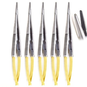 Stainless Steel Castroviejo Needle Holder Microsurgery Ophthalmic Surgical <b>Driver</b> Precision Dental Medical Instrument - Product Image 1