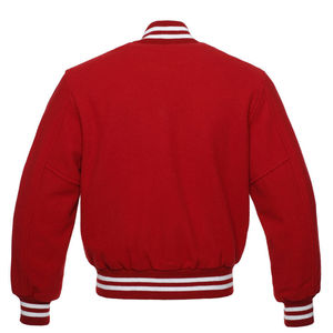 Chaqueta Varsity de Alta Calidad Unisex con Mangas de Cuero, Chaqueta Varsity con Letras de Béisbol Estampadas para Hombre - Product Image 6