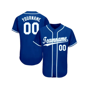 Dernier modèle de maillot de baseball personnalisé Maillot de baseball homme cousu à séchage rapide personnalisé à vendre - Product Image 3