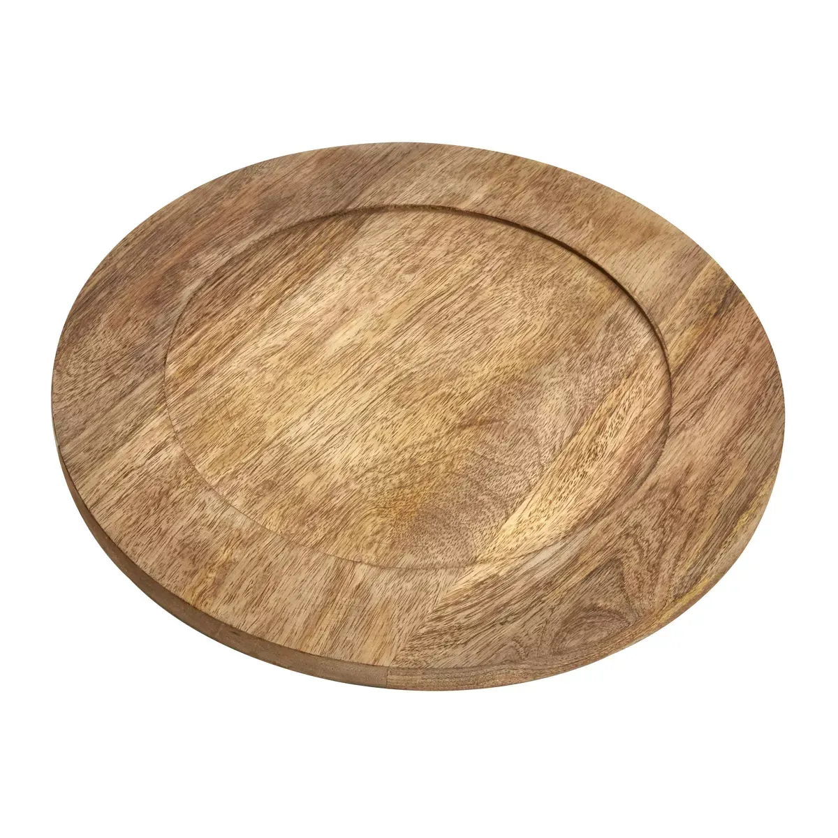 Assiettes de chargeur en bois faites à la main écologiques de qualité supérieure du fabricant indien à un prix raisonnable