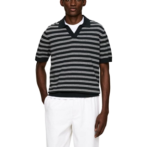 T-shirt à col en V 100% coton de qualité supérieure pour hommes, doux, respirant, décontracté, confortable et léger, à la mode 180 grammes - Product Image 3