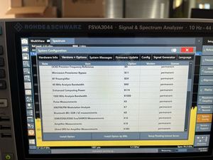 Analyseur de spectre Rohde & Schwarz FSVA3044 10Hz-44GHz Analyseur de signal - Product Image 6