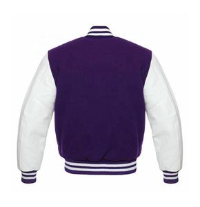 Chaqueta Universitaria de Alta Calidad para Hombre, Cuello Alto, Estilo Bomber, para Invierno, Servicio OEM - Product Image 6