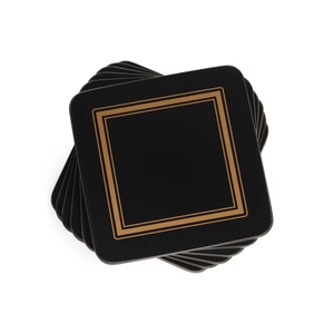 Ensemble de sous-verres en bois de Table haute imprimée décoration de Table de maison personnalisée napperons 10X10 cm personnalisation disponible - Product Image 6