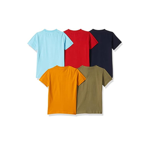 T-shirt pour homme uni à manches courtes, coupe classique, décontracté, confortable, respirant, léger, mode quotidienne, streetwear - Product Image 3