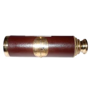 Article d'artisanat indien étui en cuir télescope victorien Marine Vintage jumelles de haute qualité en laiton Antique meilleures ventes - Product Image 1