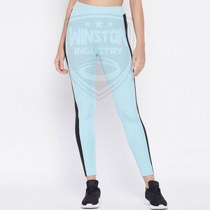 Dernier modèle de vente en gros Leggings de yoga taille haute sans couture Vêtements de fitness grande taille pour femmes avec logo personnalisable - Product Image 1