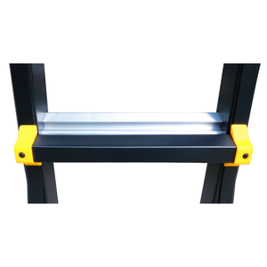 Échelles pliantes multi-usages en aluminium certifiées EN131, utilisées pour les entrepôts, les halls, les échafaudages télescopiques intérieurs, sûres - Product Image 6