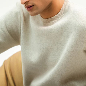 Sweat-shirt ras du cou surdimensionné pour homme 100% coton laine grise Logo personnalisé polaire lourde pour l'hiver avec logo sur le devant - Product Image 6