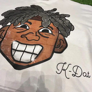 Camiseta personalizada de alta calidad de gran tamaño Boxy Fit, camiseta de Hip Hop recortada con hombros caídos sin costuras para hombres y mujeres - Product Image 3