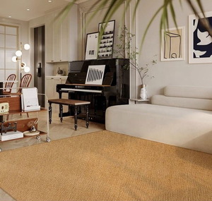 Venta directa de fábrica Bradon, alfombrillas de yute hechas a mano, decoración de lujo para el hogar, juegos de alfombras trenzadas con mechones, sala de estar, oficina a granel - Product Image 3