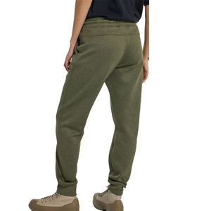 กางเกงนักวิ่งผ้าใบระบายอากาศของผู้หญิงพร้อมเชือกปิดเอวกลางหน้าเรียบกันความชื้นสำหรับกีฬาฤดูหนาว - Product Image 4