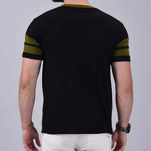 เสื้อยืดออกกำลังกายผู้ชายขายส่ง ระบายอากาศได้ดี 100% โพลีเอสเตอร์ พิมพ์ลายแบบซับลิเมชั่น ทรงโอเวอร์ไซส์ สไตล์ลำลอง คอกลม เสื้อยืดผู้ชายสำหรับออกกำลังกายและสวมใส่ลำลอง - Product Image 3