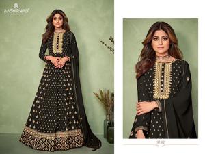 Robe de mariée de qualité export, robes de mariée, salwar kameez, robes de soirée indiennes, robe Anarkali, prix bas, Inde - Product Image 6