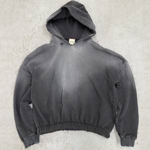 Pull à capuche en éponge française 100% coton de haute qualité pour hommes, surdimensionné, vintage délavé à l'acide, personnalisable pour l'hiver - Product Image 5