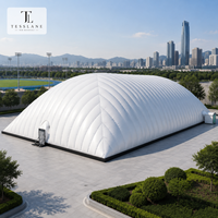 Dôme sportif intelligent pour environnement contrôlé, système de climatisation HVAC prêt à l'emploi toute l'année pour les clubs sportifs commerciaux