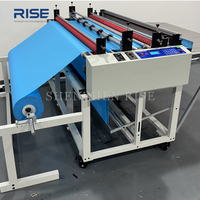 Máquina de Procesamiento de Telas CNC de 1600 mm, Máquina Industrial de Corte de Rollos de Trapos/Trapos de Cocina a Hojas con Dispositivo de Apilamiento