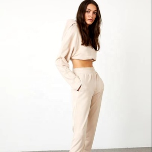 Servicio OEM, Pantalones Jogger Básicos de Algodón Grueso Extra Grandes para Mujer, Oferta al por Mayor, Tendencia 2024, Calidad Premium - Product Image 1