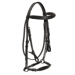 Estribos de Equitación Ingleses de Cuero de Alta Calidad con Logotipo Personalizado, Cómodos para Doma y Carreras, Estribos Occidentales Negros y Marrones para Caballos - Product Image 1