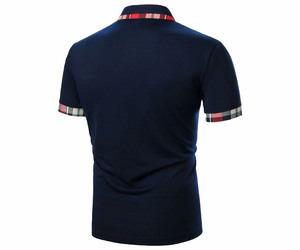 100% Algodón de Punto para Camisetas de Manga Corta, Transpirable, con Técnicas de Bordado, Patrón Sólido, Impresión por Descarga, Estilo Urbano - Product Image 4