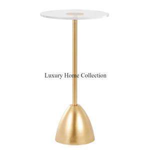 Centre en métal le plus exigeant en forme d'arbre et table d'appoint couleur or aspect attrayant plaqué brillant fournitures d'hôtel et de restaurant à la maison - Product Image 3