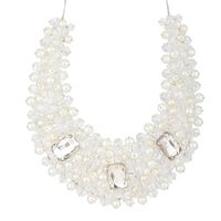 Collier ras du cou bib bohème de luxe fait main pour femme, avec gros cristaux, idéal pour un anniversaire – Nouvelle collection très prisée