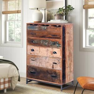 Sorel Modern Eco-Friendly Recycled <b>Wood</b> <b>Chest</b> Durable Dining Room Furniture Sideboard for Living Dining Bedroom Bathroom <b>Storage</b> - Product Image 1