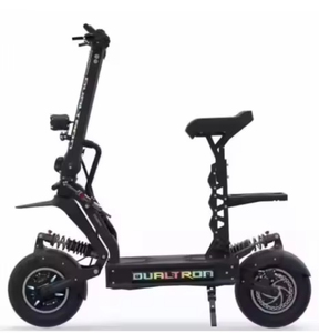 Scooter plegable X2 de doble motor con múltiples opciones de potencia como 5600W y velocidad de 80 a 102 km/h en oferta, disponible en stock. - Product Image 1