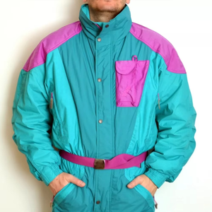 Combinaison de ski/snowboard pour femmes et hommes, style 2026, chaude, matelassée, imperméable, coupe-vent, respirante, à capuche, 100% polyester - Product Image 6