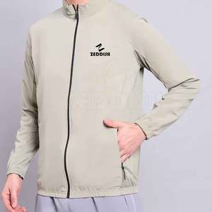 Veste d'hiver à col montant pour hommes Coupe-vent en polyester avec design pliable et option de transport compacte Placement du logo avant - Product Image 2