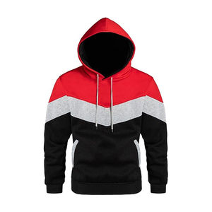 Veste de sport décontractée pour hommes printemps automne sweat à capuche avec fermeture éclair multi-poches à manches longues anti-rides tricoté sweats à capuche d'extérieur amples - Product Image 3
