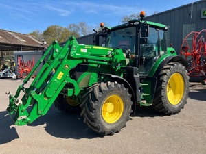 Tracteur agricole John Deere 6130R d'occasion à prix avantageux, machine agricole, tracteur de ferme avec chargeur à vendre - Product Image 5