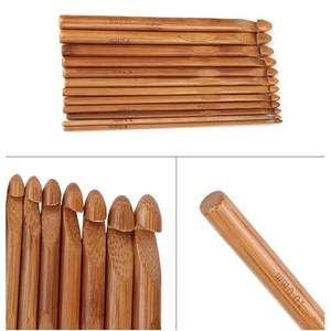 Ganchillo de madera dura resistente para mayor durabilidad, ganchillo artesanal hecho de madera sostenible a precio económico. - Product Image 4