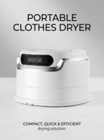 Sèche-Linge Électrique Portable 600W Mini Pliable, Économe en Énergie Semi-Automatique pour Voyage, Maison, Hôtels, Extérieur – Sèche-Linge Compact