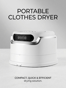 Sèche-<span class=keywords><strong>Linge</strong></span> Électrique Portable 600W Mini <span class=keywords><strong>Pliable</strong></span>, Économe en Énergie Semi-Automatique pour Voyage, Maison, Hôtels, Extérieur – Sèche-<span class=keywords><strong>Linge</strong></span> Compact - Product Image 5