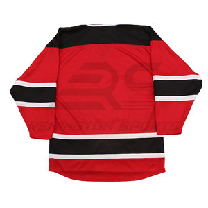 เสื้อเจอร์ซีย์เล่นฮ็อกกี้น้ำแข็งผ้าโพลีเอสเตอร์พิมพ์ซับลิเมชันเสื้อเจอร์ซีย์ใส่ได้ทั้งชายและหญิง - Product Image 5